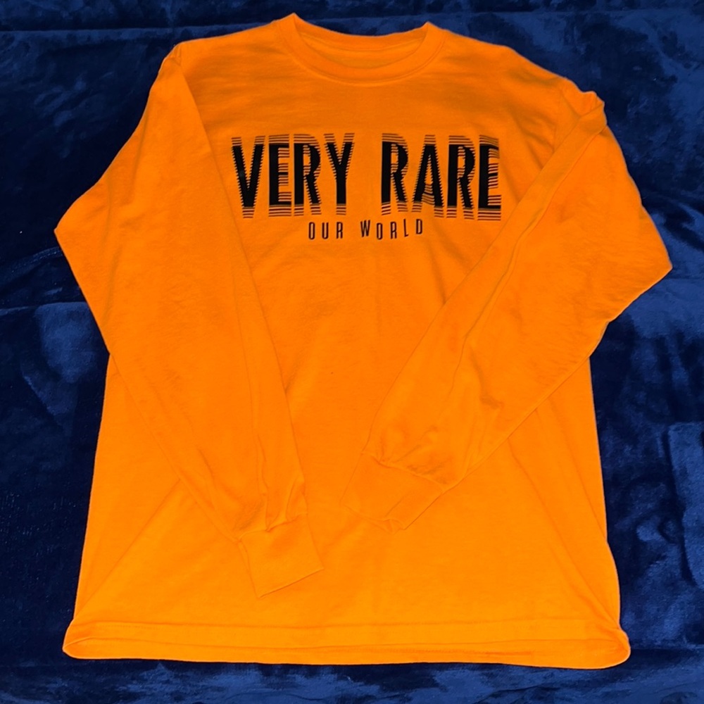 Very Rare Brand Orange Long Sleeve TShirt